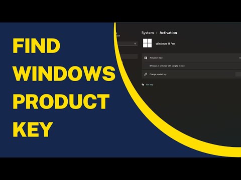 How do I find my win product key?