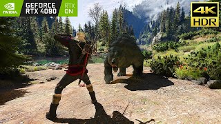 The Witcher 3 Next-Gen (PC) ULTRA+ Settings & Ray Tracing 4K HDR Gameplay | RTX 4090 ✔