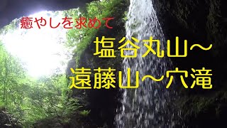 癒やしを求めて♪塩谷丸山～遠藤山～穴滝：2022/6/20