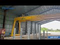 5 ton indoor gantry crane used in warehouse