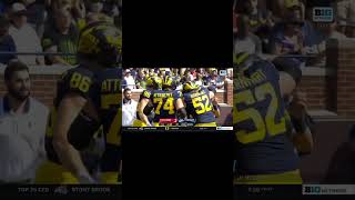 Donovan Edwards first and last Michigan TD #michiganfootball #donovanedwards #michiganwolverines