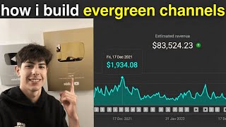 how people quietly build cash-cow youtube channels.. (the gatekept method)