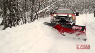 Power-V Snow Plow in Action