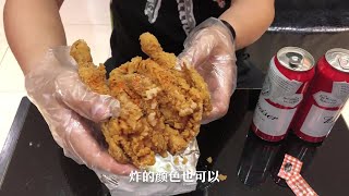 外卖20元点一份华莱士“一整只炸鸡”这味道，堪比KFC的吮指原味鸡！