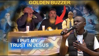 American Got Talent | African Wins the Golden Buzzer after this Worship In the World Biggest Stage