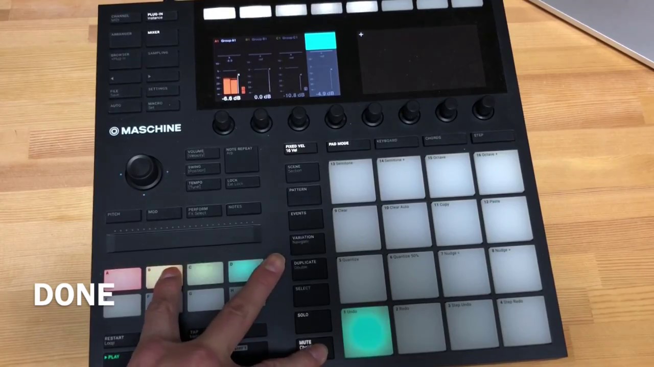 【サンプリングビートメイク】Maschine MK3 Beat Making 2019-1 - YouTube