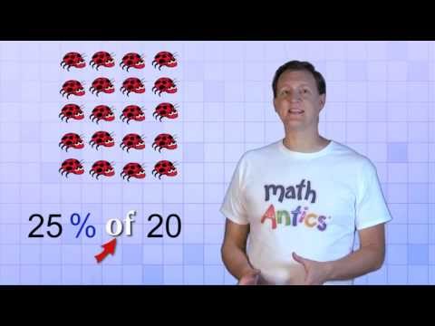 Math Antics - Finding A Percent Of A Number Math Antics - Finding A Percent Of A Number