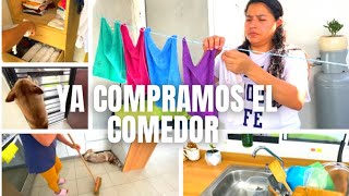 2 DÍAS DE LIMPIEZA + YA COMPRAMOS EL COMEDOR Y YA VIENE EN CAMINO 🤗