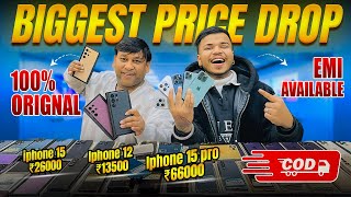 Biggest iPhone Sale Ever 🔥| Cheapest iPhone Market | Second Hand Mobile | iPhone15 Pro iPhone 16