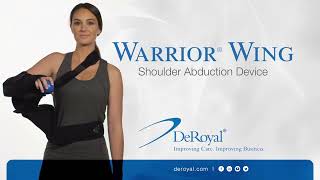 How to Use Deroyal Warrior Shoulder Immobilizer?