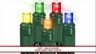 HLS 37-627-89 - LED Wide Angle Multi-Color - 50 Lights