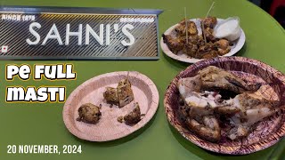 Sahni's Ka Special Chicken Tikka aur Kaju Kabab aur Ghar Waapsi! 20 November, 2024