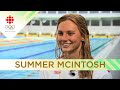 The final interview with Summer McIntosh ahead of Paris | CBC Sports