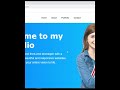 How to create portfolio website only html and css #shorts