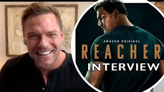 REACHER Interview | Alan Ritchson Talks New Series, Compares His Jack Reacher to Tom Cruise's