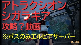 【黒い砂漠PC】シガラキア　クリア動画　ボスのみエルビアサーバー【ゆっくり実況】