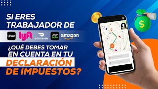 Si eres trabajador de UBER, Lyft, DoorDash, Uber Eats o repartidor de Amazon. Cap. 1100