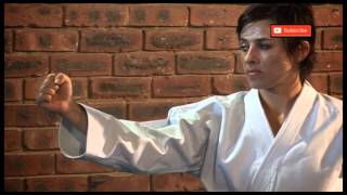 Heian Shodan - Important Points and Bunkai - Karin Prinsloo - Shotokan Kata -