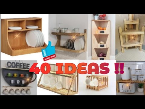 + 40 IDEAS EN MADERA PARA COCINA QUE PUEDES HACER Y VENDER POR MUCHO ...