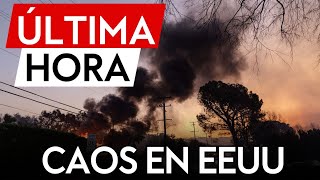 ÚLTIMA HORA | Caos en EEUU: pérdidas de hasta 20.000 M de dólares por los incendios de California