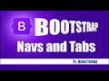 Bootstrap 5 Navs and Tabs