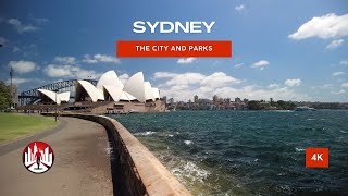 Sydney 4K city walk: The City and Parks