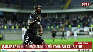 Qarabağ ən məhsuldar hücumçusu Vadji’ni satdı - 1 MİLYON QAZANDI