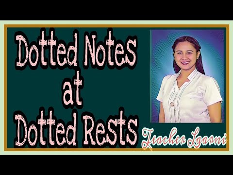 Dotted Notes At Dotted Rests Youtube