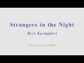 Strangers In the Night. Bert Kaempfert. Minus for alto sax