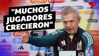 Javier Aguirre: “Hay 3 o 4 que merecen otro llamado, a otros no les alcanza” | Telemundo Deportes