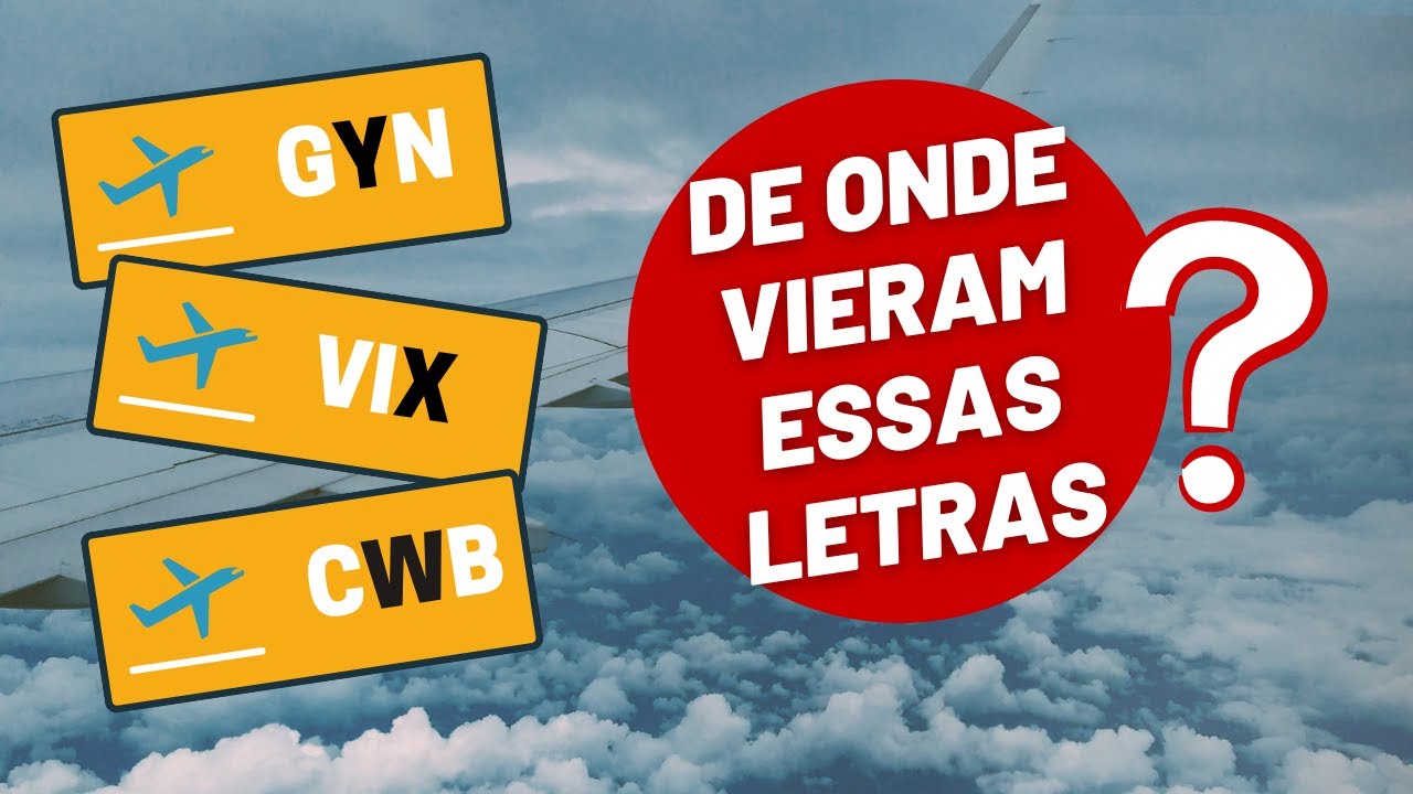 CGH? CWB? COMO SÃO DEFINIDAS AS SIGLAS DOS AEROPORTOS - YouTube