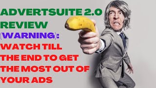 AdvertSuite 2.0 Review| AdvertSuite Reviews| Watch Till The End To Get The Most Out Of Your Ads.