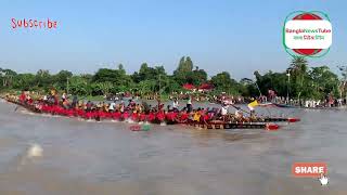 বাংলার ঐতিহ্য গ্রামবাংলার অসাধারণ নৌকা বাইচ মধুমতি নদী গোপালগঞ্জ Breaking news today Bangladesh