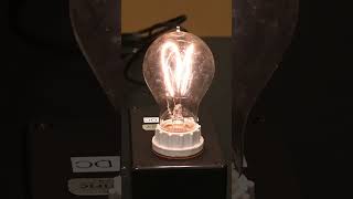 Seeing magnetic field in a light bulb #electromagnetism