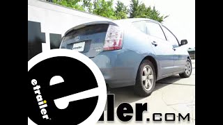 etrailer | Setting up the Curt Trailer Hitch Receiver on your 2006 Toyota Prius