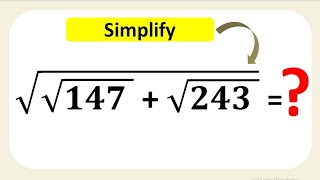 SQUARE ROOT PROBLEM || Olympic(@Alamaths )