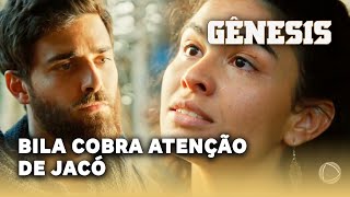 NOVELA GÊNESIS: Bila cobra atenção de Jacó e dá em cima dele