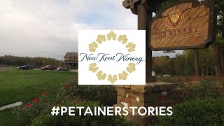 Wine on tap ft. New Kent Winery, #PetainerStories.