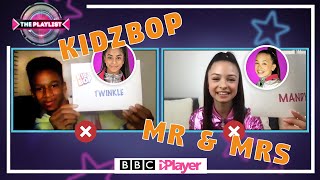 KIDZBOP Play Mr & Mrs on The Playlist | CBBC