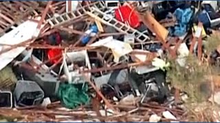 New video of the Enid, Oklahoma tornado and the damage it left behind