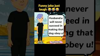 Funny Joke just laugh 😂😂😂 Husband u will never succeed in making #shorts #viral #youtubeshorts
