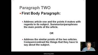 ENG 101: The Five Paragraph Synthesis