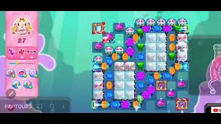 Candy Crush Saga CANDY CUP Level 8391 NO BOOSTERS Jellyfish!  Mastery on First try!