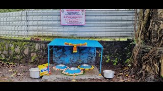 Installation of  Animal Feeder Point by Kishor Kachardasji Parakh in the Memory of their Parents.