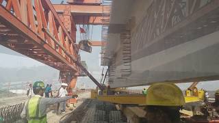 T Girder Erection