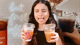 Trying 10 most popular coffee shops in LA in ONE DAY!