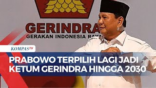 Prabowo Terpilih Jadi Ketum Gerindra Lagi, Ahmad Muzani: Itu Permintaan Kader