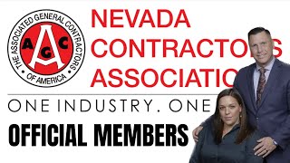 Nevada Contractor Association Orientation