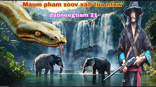 maum pha zoov xab txoj kev qia dub thiaj npam ( QUB DAB NEEG )