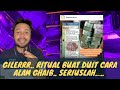 KATANYA ADA ILMU BUAT DUIT CARA ALAM GHAIB..?? BAYAR RM7500 DAPAT RM500k…